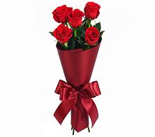 Букет 5 Красных роз Эдлесс Лав в Мончегорске