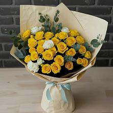 Букет цветов из:  Розы в Мончегорске