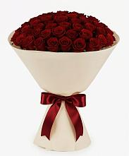 Букет 101 Бордовая роза Блэк Бакарра в Мончегорске
