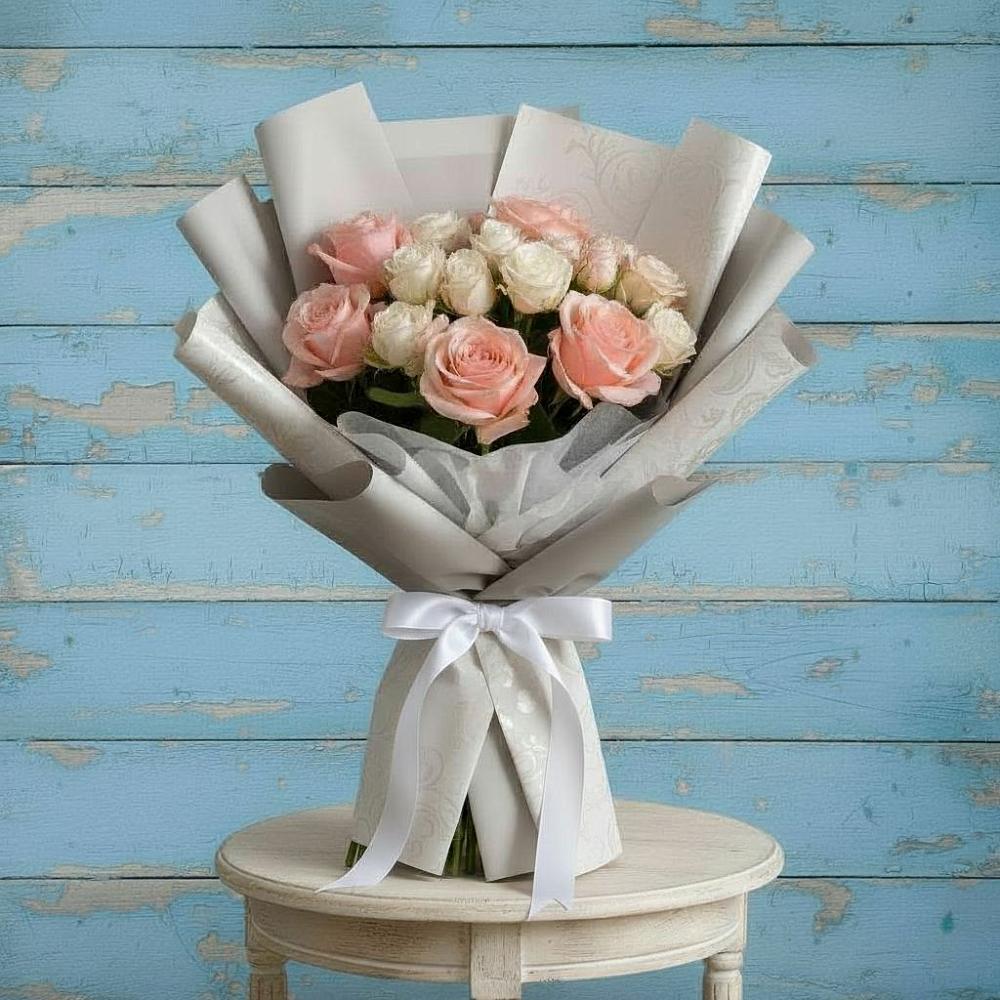 Букет цветов из: Розы в Мончегорске