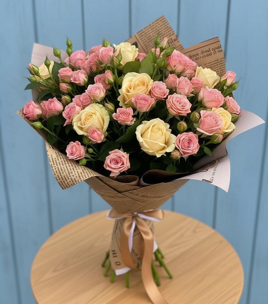 Букет цветов из: Розы в Мончегорске