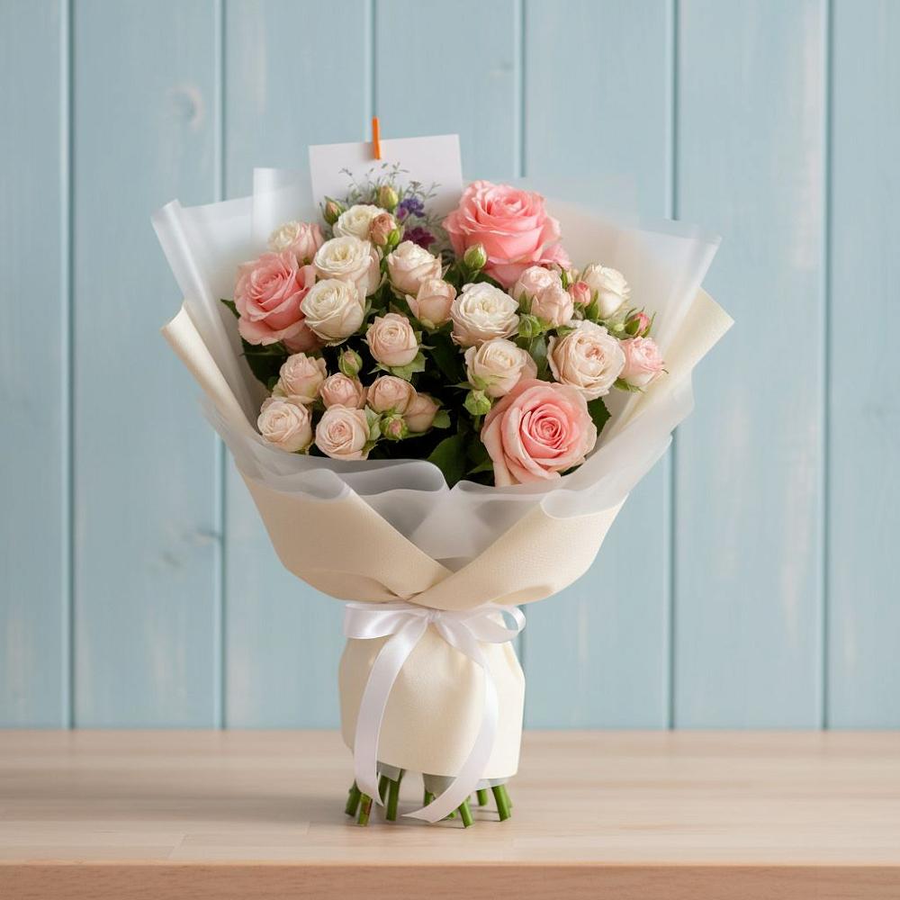 Букет цветов из: Розы в Мончегорске