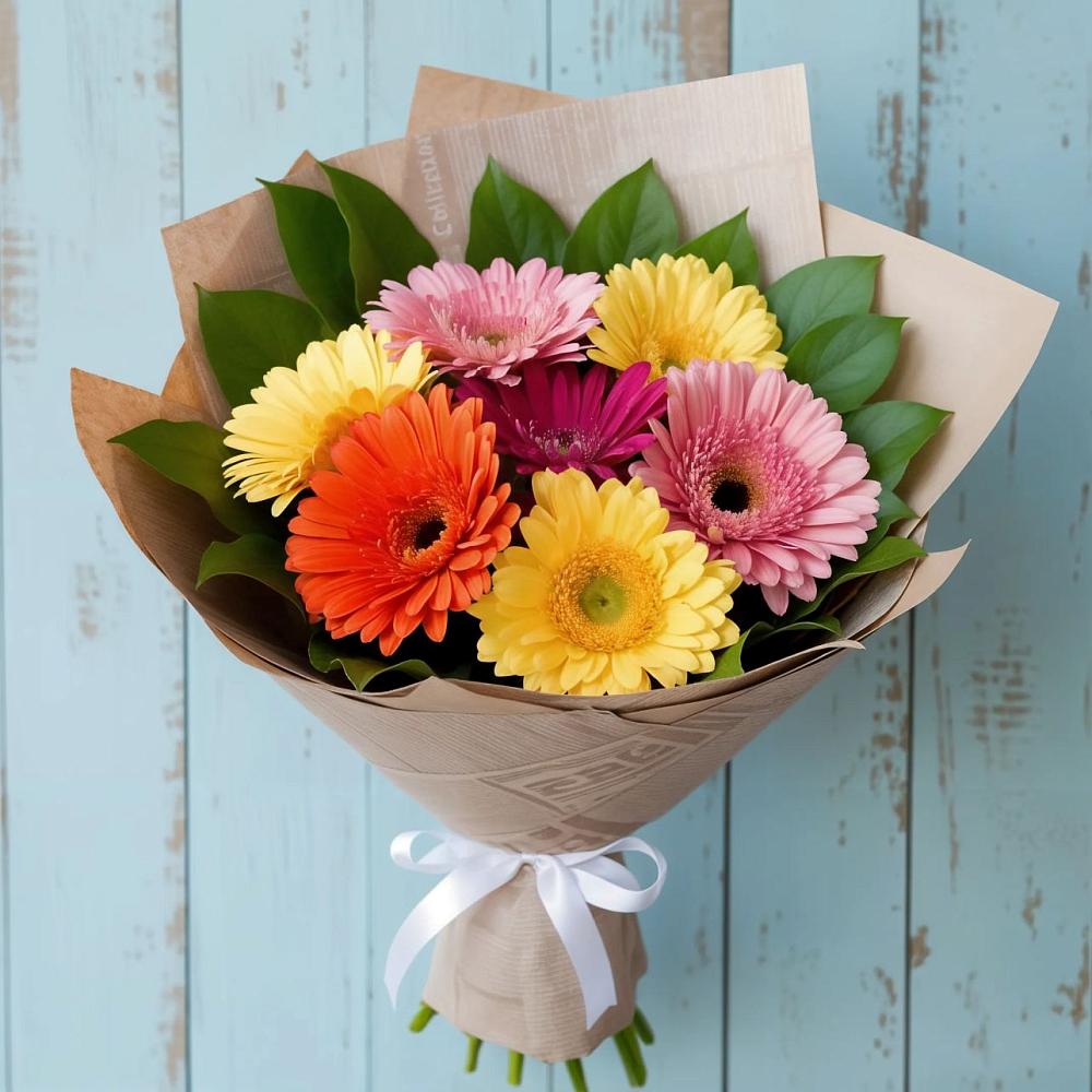 Букет цветов из: Герберы в Мончегорске