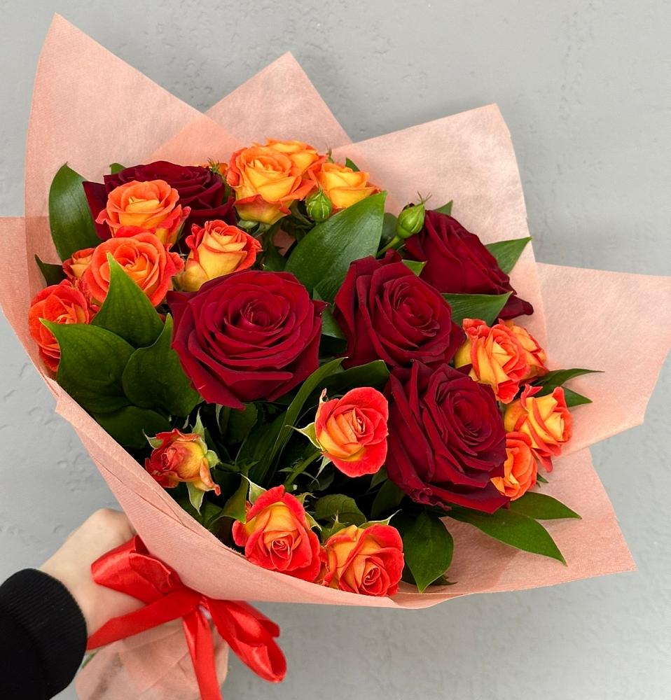 Букет Любовь и восторг в Мончегорске