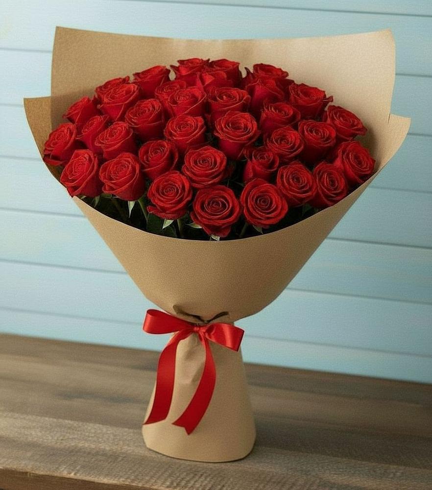 Букет Красные розы Милано в Мончегорске