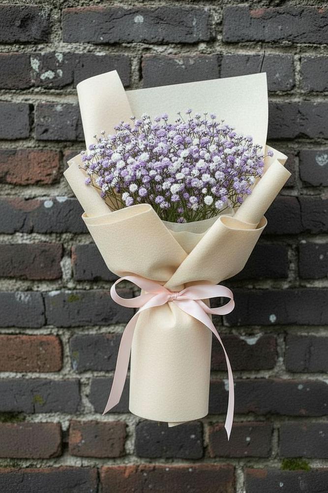 Букет цветов из: Гипсофила в Мончегорске