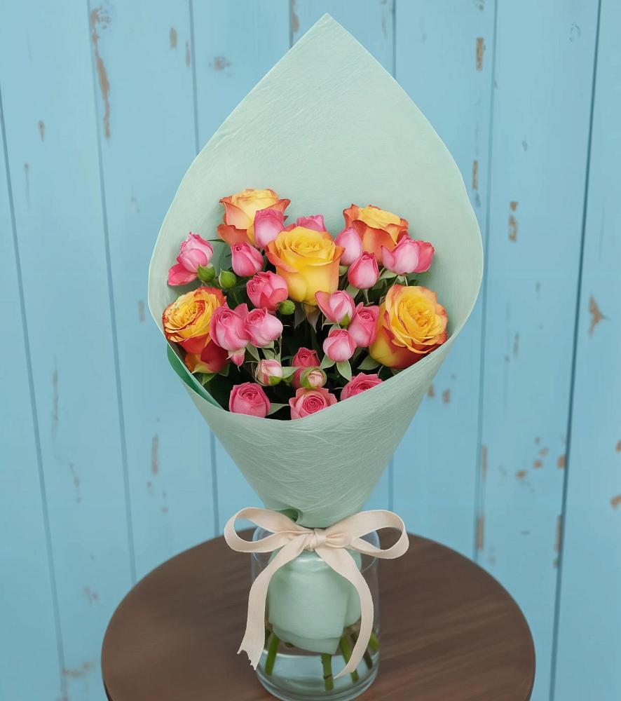 Букет цветов из: Розы в Мончегорске