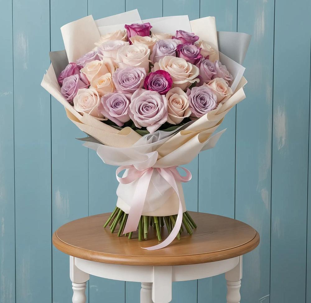 Букет цветов из: Розы в Мончегорске