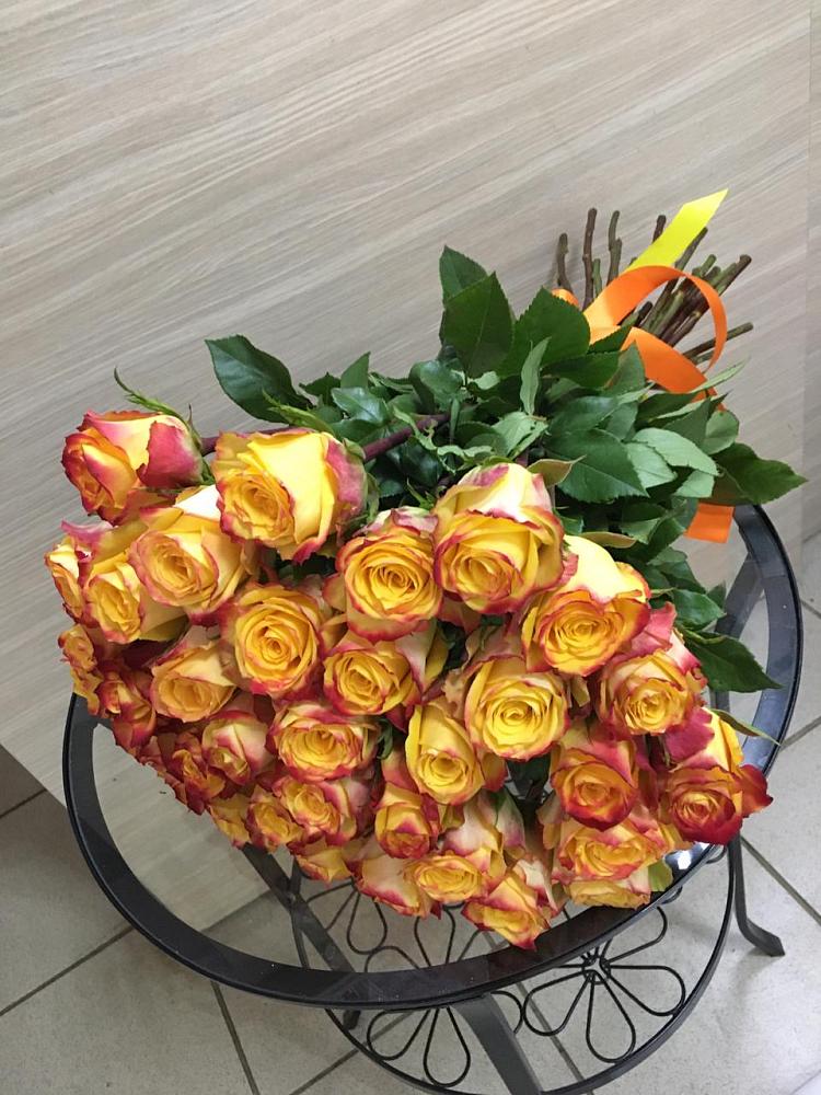 Букет Желтые розы в Мончегорске