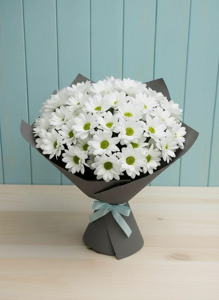 Букет цветов из: Хризантемы в Мончегорске