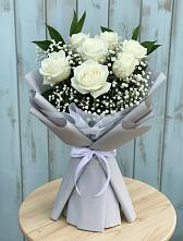 Букет цветов из:  Розы в Мончегорске