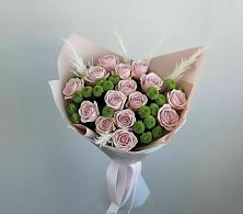 Букет цветов из:  Розы и Хризантемы в Мончегорске