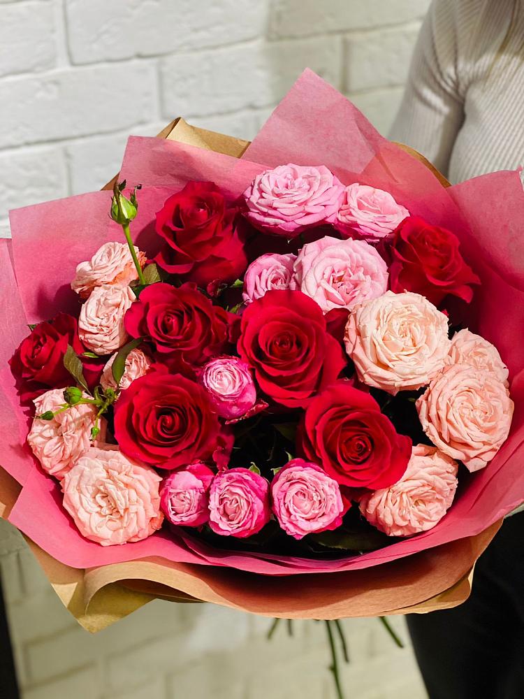 Букет цветов из: Розы в Мончегорске