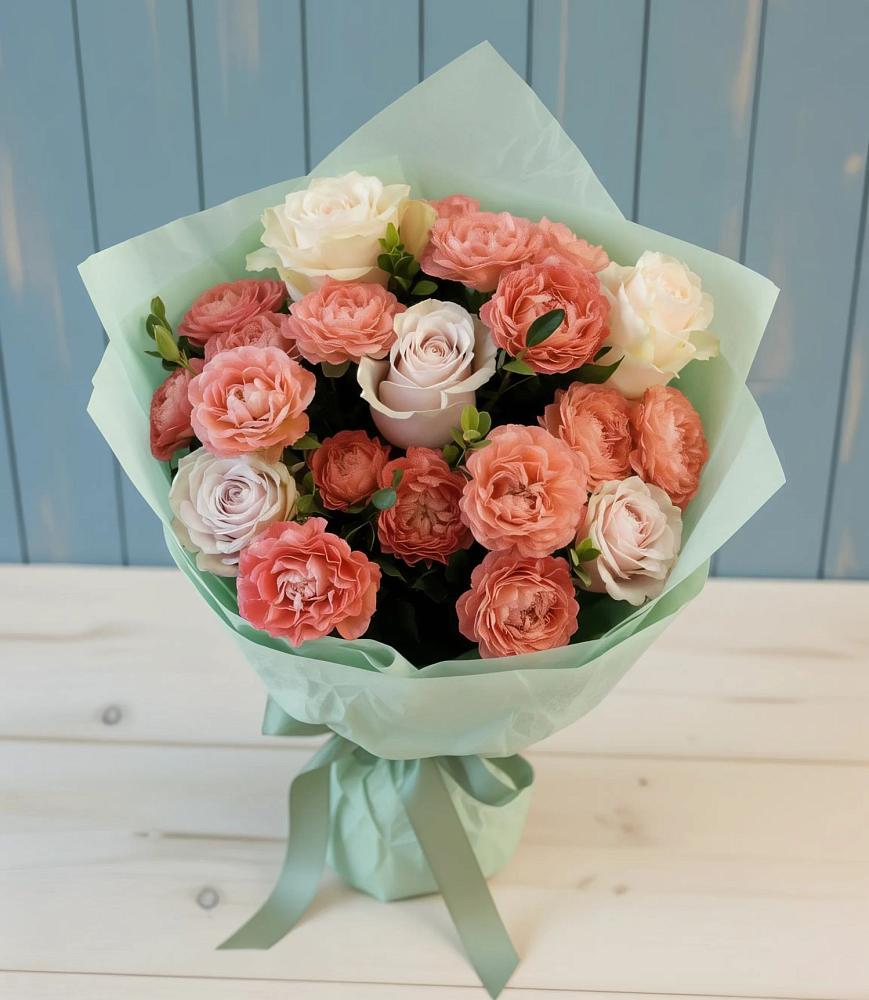 Букет цветов из: Розы в Мончегорске