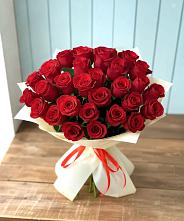Букет 29 Красных роз в Мончегорске