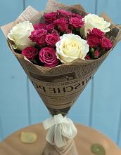 Букет цветов из:  Розы в Мончегорске