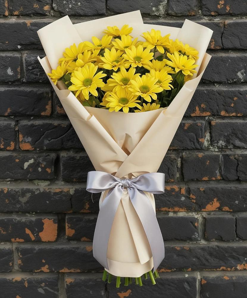 Букет цветов из: Хризантемы в Мончегорске