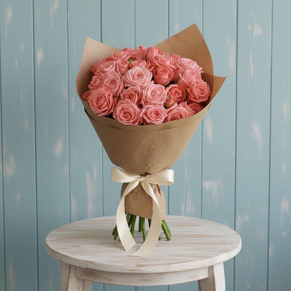 Букет цветов из: Розы в Мончегорске