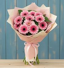 Букет цветов из:  Герберы в Мончегорске