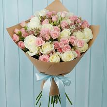 Букет цветов из:  Розы в Мончегорске